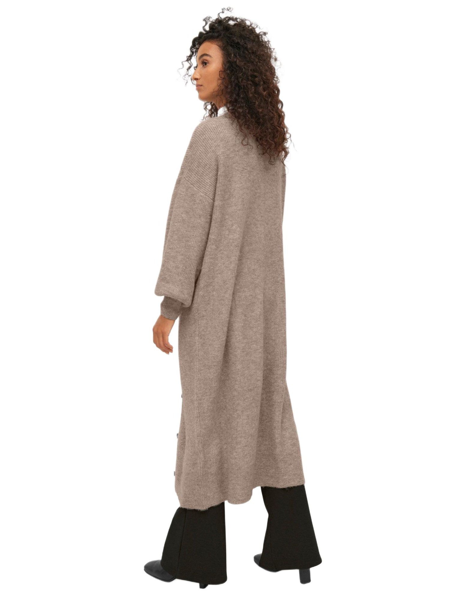 Plus Size Women's Button Front Duster Cardigan