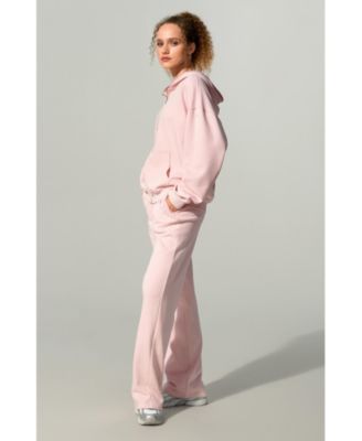 Women's Oversized Seamflow Full-Length Zip Hoodie