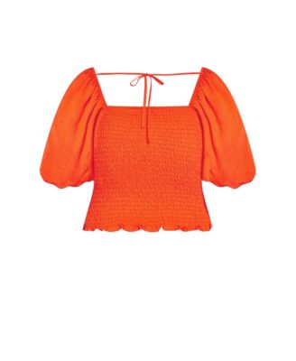 Plus Size Poppie Print Top