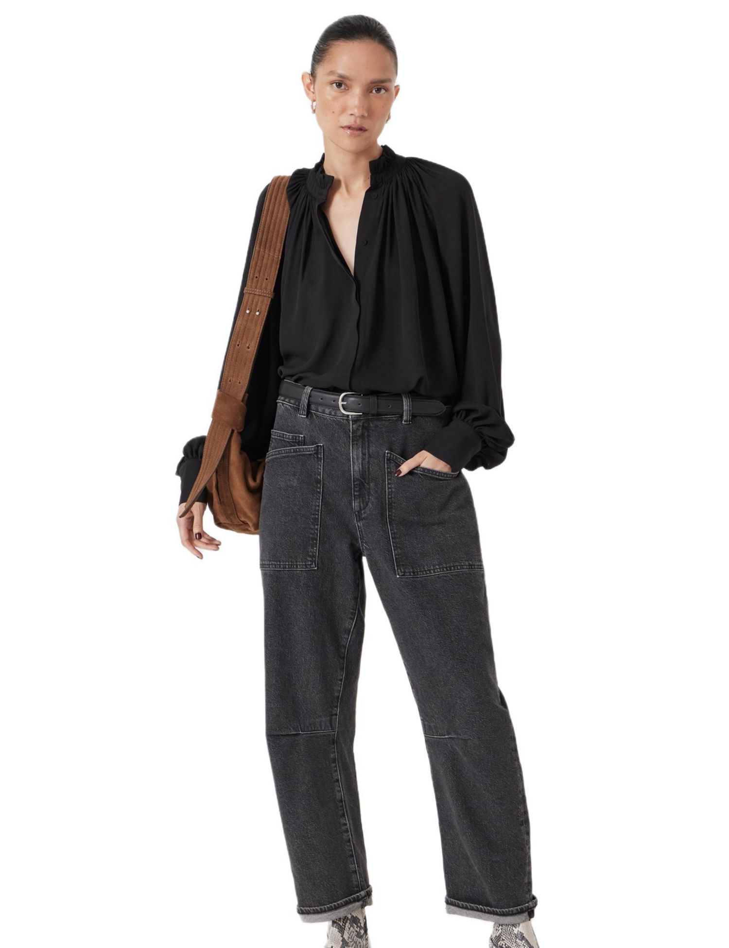 Women's Fleur Floaty Chiffon Blouse