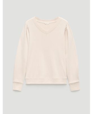 Women's Emily V-Neck Puff Sleeve Top
