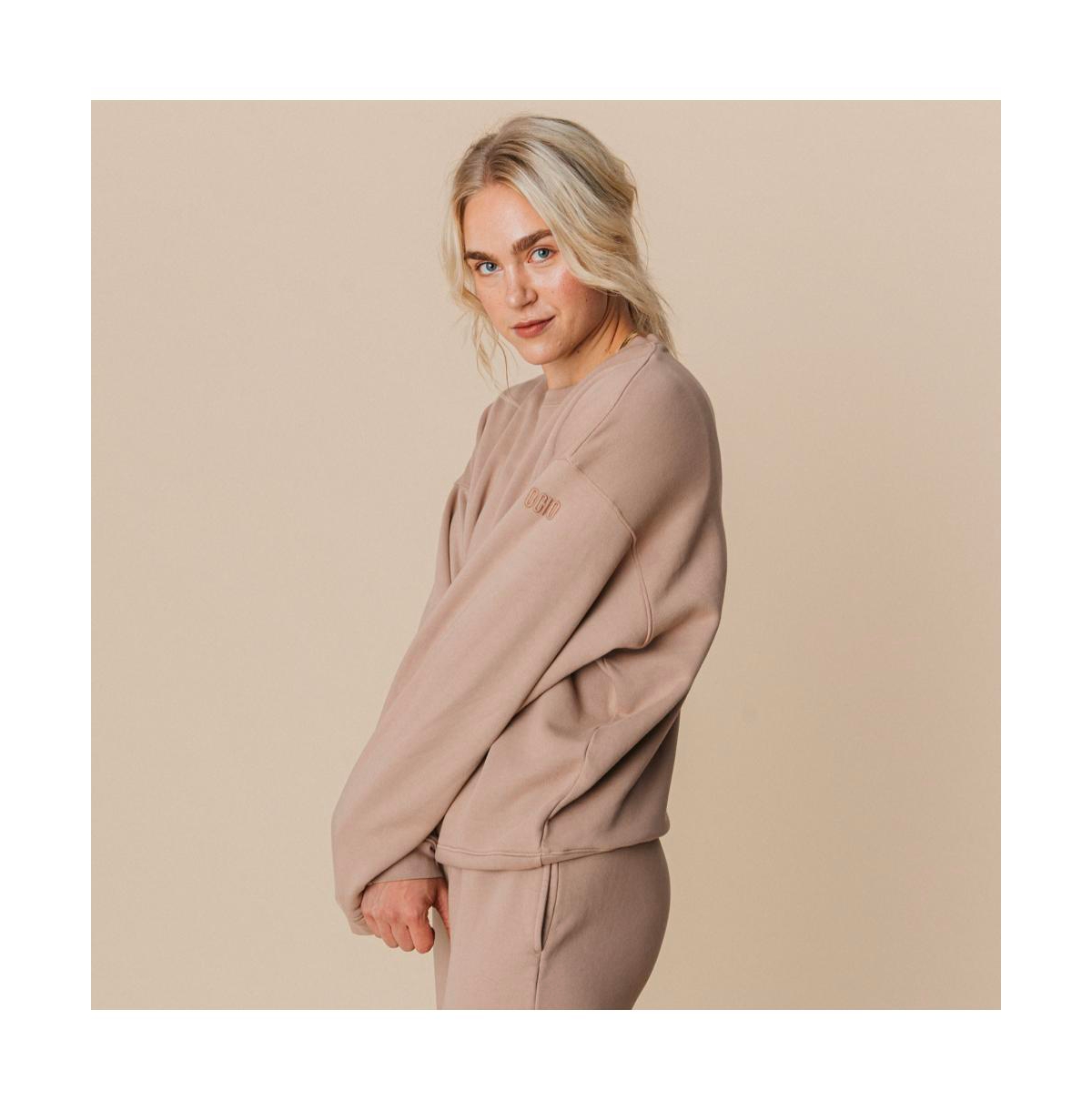 Ocio Plus Organic Cotton Teddy Oversized Crewneck Special