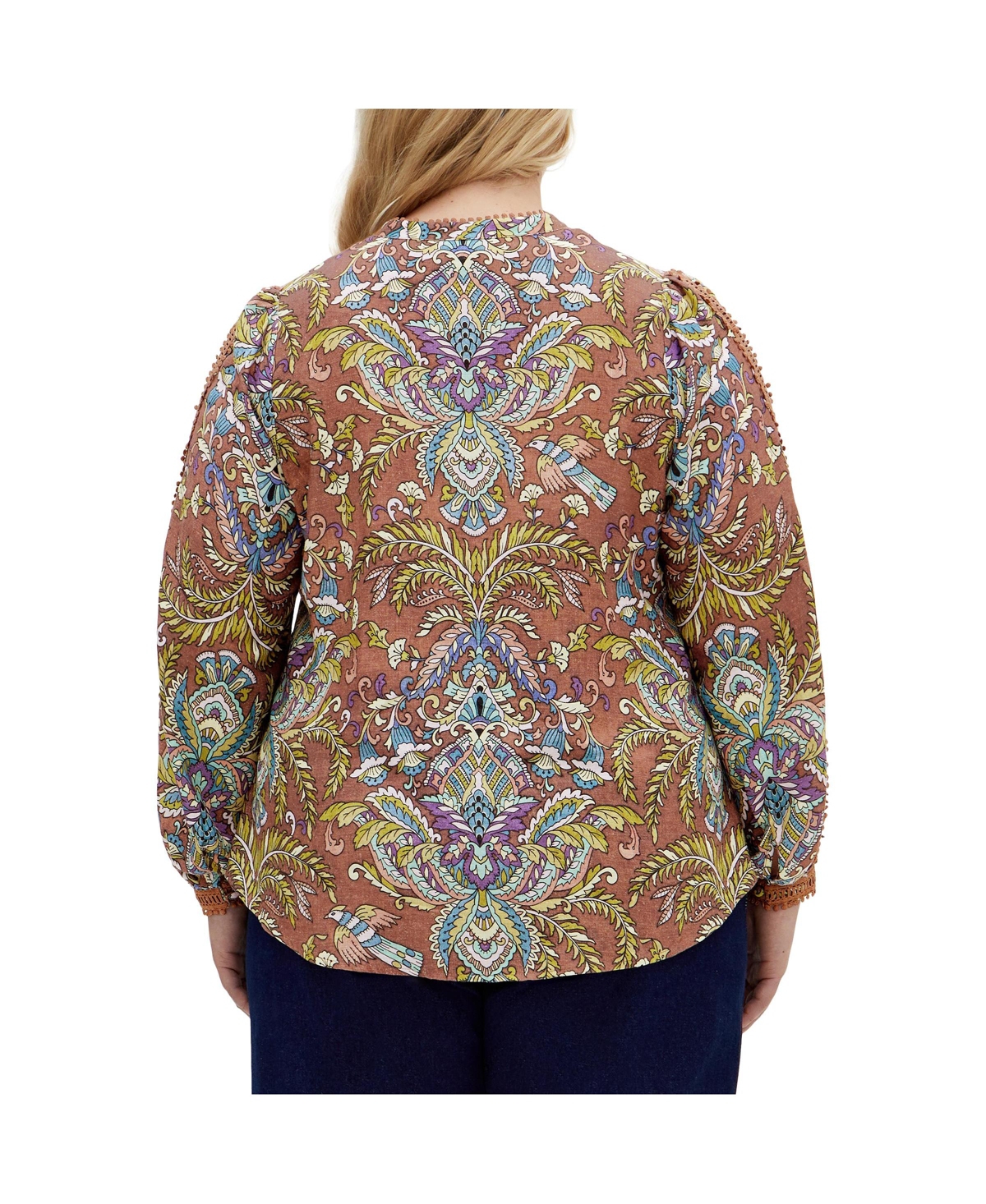 City Chic Women's Mysteria Print Shirt