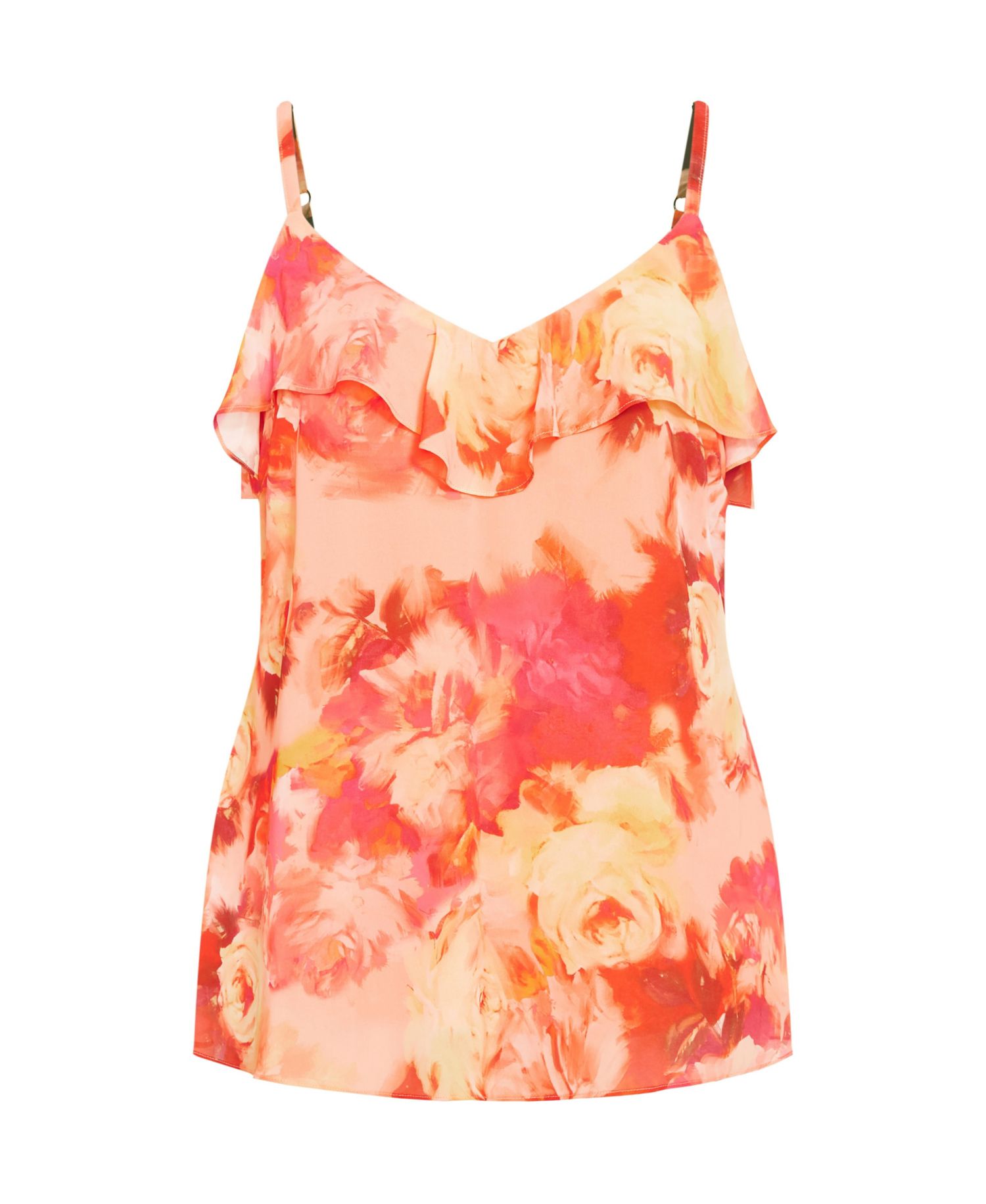 Plus Size Peta Print Top