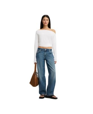 Women's Peyton Off Shoulder Long Sleeve Tops