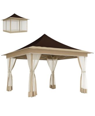 12 x 12 ft. Pop Up Canopy Tent, Inst Shelter,