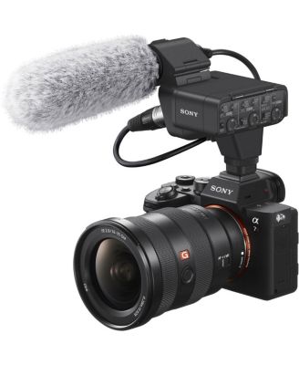 XLR-K3M Dual-Channel XLR Adapter Kit with Super-Directional Shotgun Microphone
