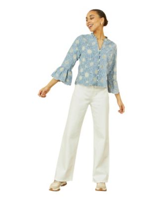 Women's Daisy Broderie Shirt