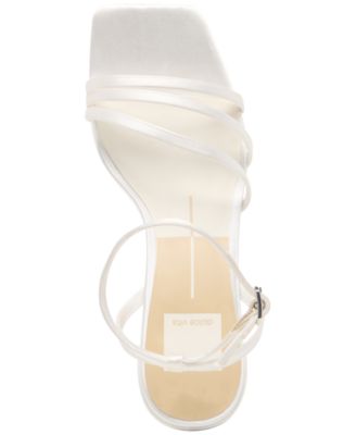 Women's Ysabel Strappy Ankle Wrap Block Heel Dress Sandals