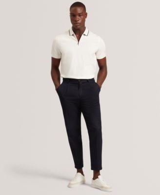 Men's Cophen Short-Sleeve T-Stitch Polo Shirt