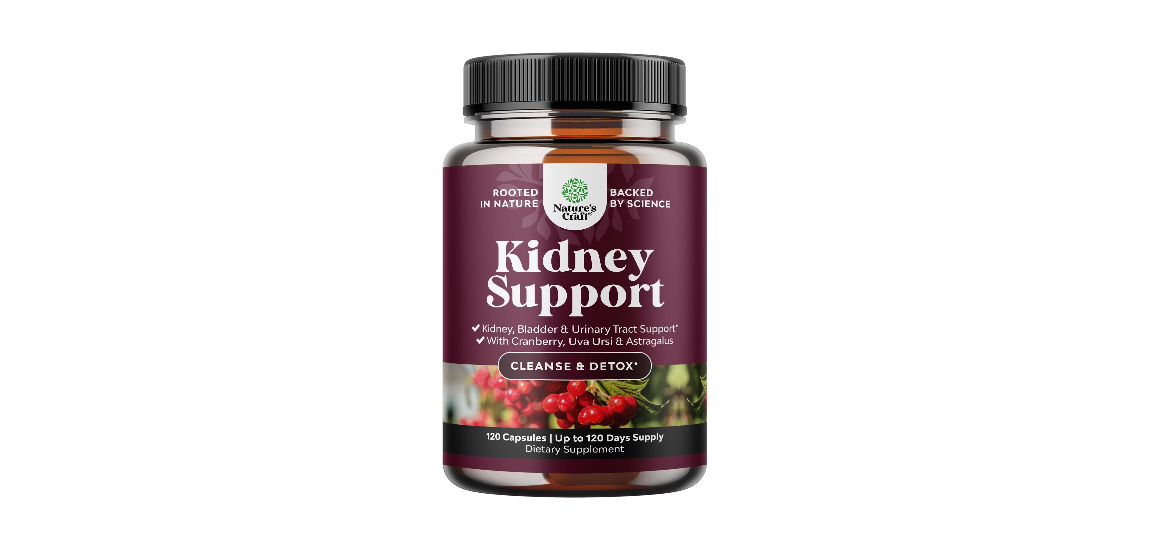 Nature's Craft Kidney Support, 120ct