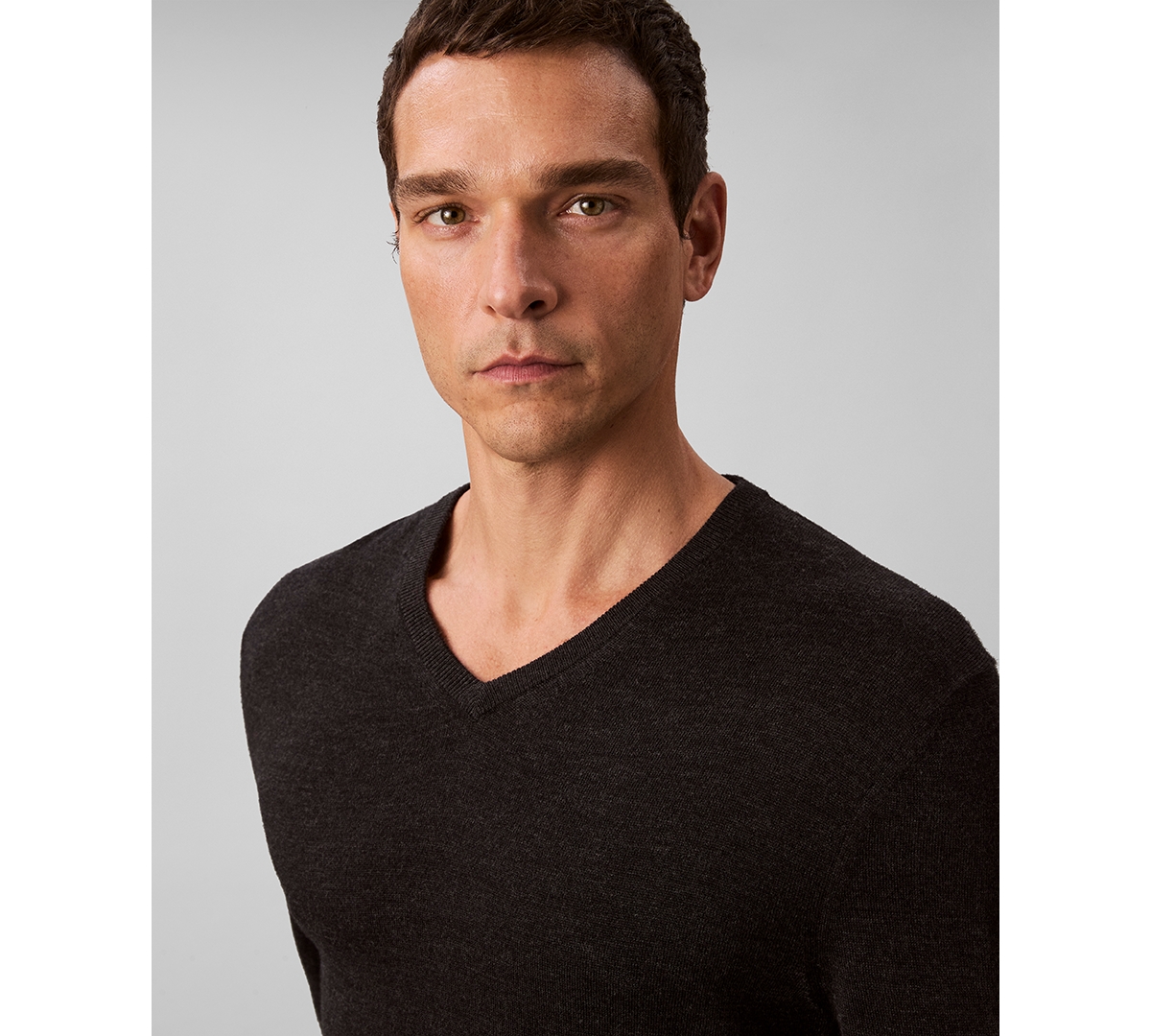 Calvin Klein Men's Merino Wool Blend V-Neck Sweater