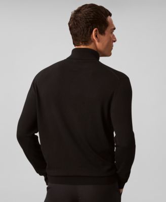 Men's Merino Wool Blend Turtleneck Sweater