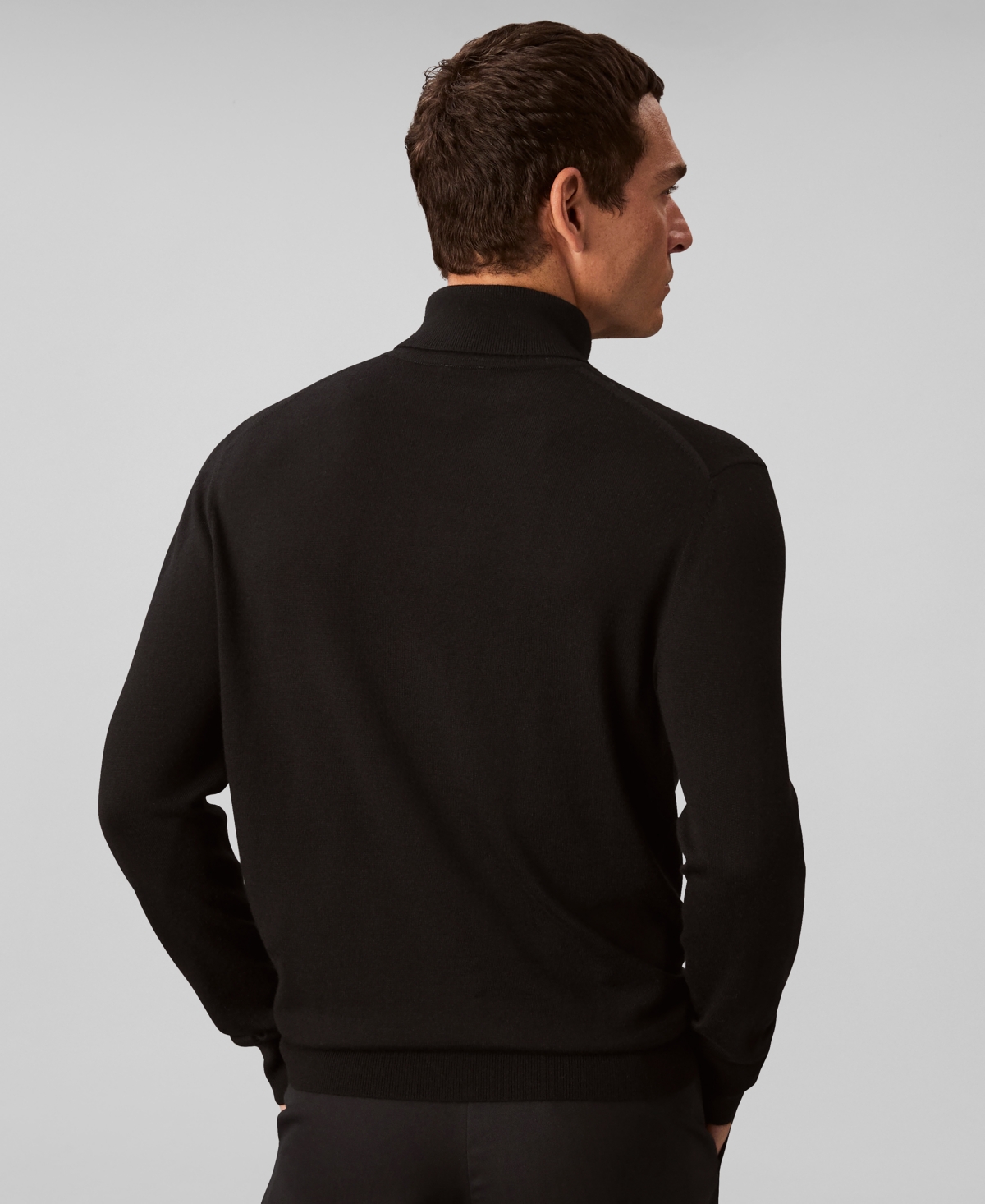 Calvin Klein Men's Merino Wool Blend Turtleneck Sweater