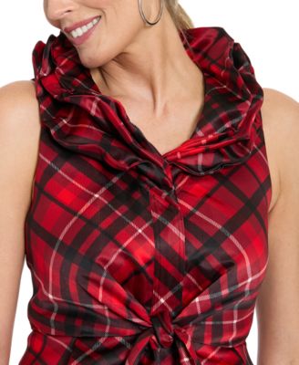 Women's Cowl Neck Sleeveless Top