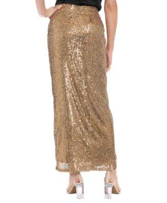 Women's Straight-Cut Maxi Skirt