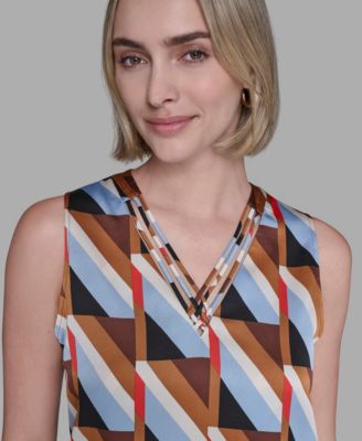 Women's Printed Sleeveless Top