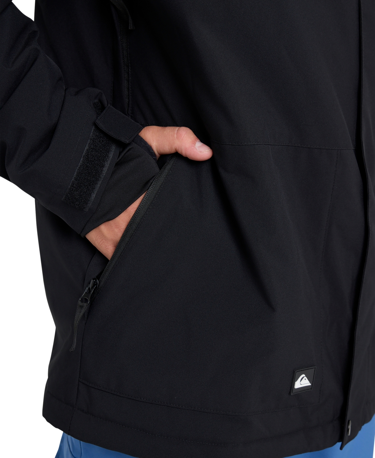 Quiksilver Men's Mission Solid Full-Zip Jacket