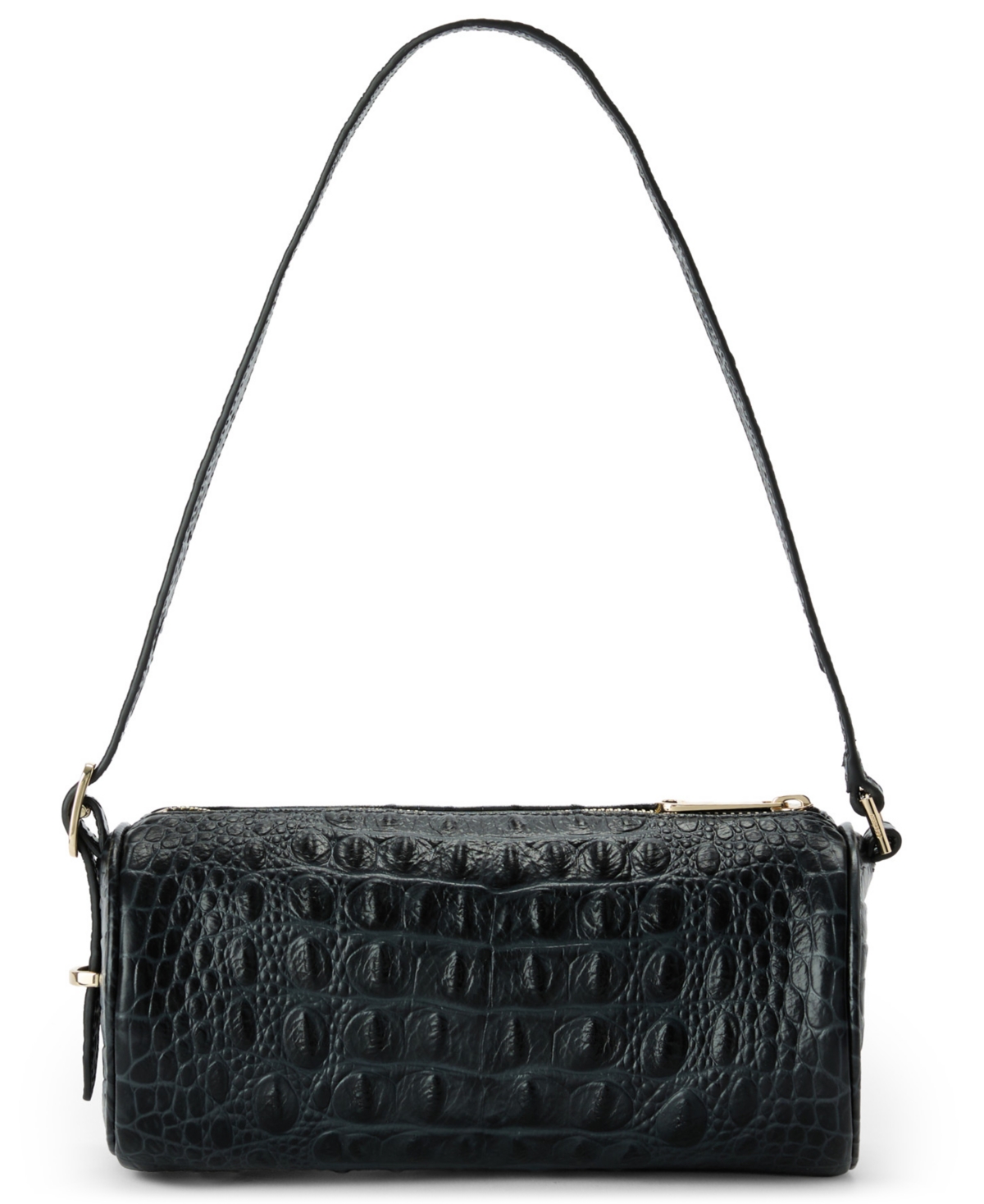 Brahmin Billie Barrel Shoulder Bag In Black