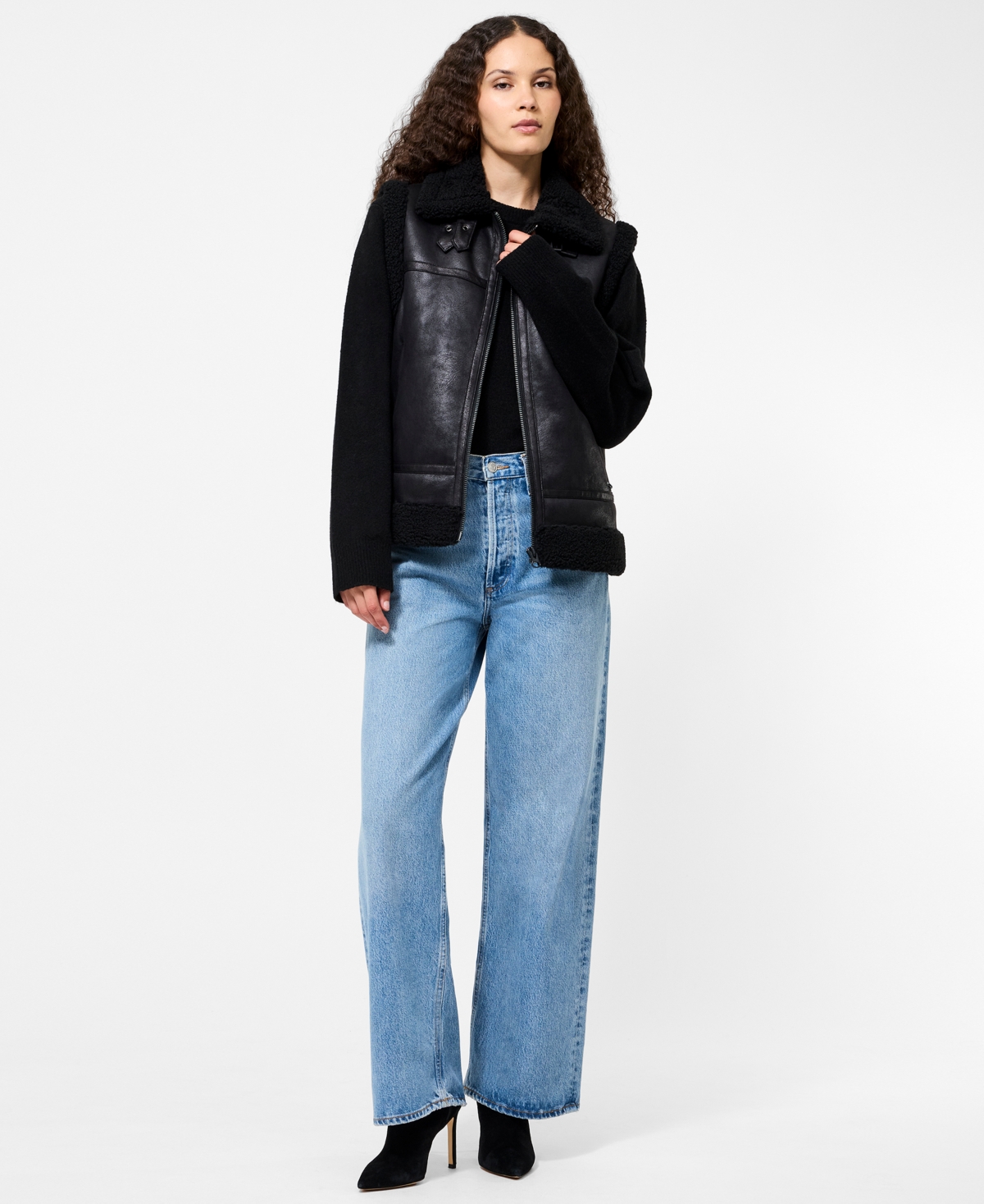 French Connection Women's Zip-Up Jacket