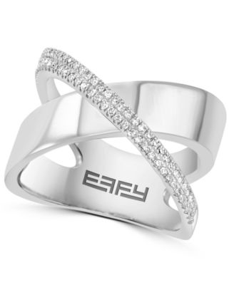 EFFY Collection - Diamond Ring (1/5 ct. t.w.) in Sterling Silver