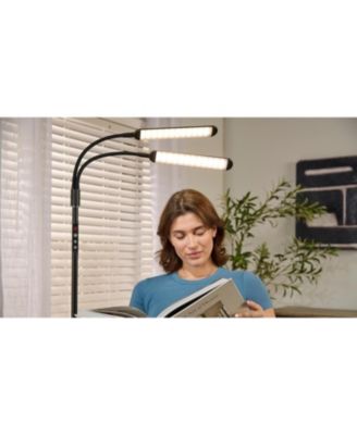 Near Infrared & Red Light Therapy Lamp – 216 LEDs, Dual Head 660nm & 850nm, Adjustable for Skin Health, Pain Relief & Circulation at Home