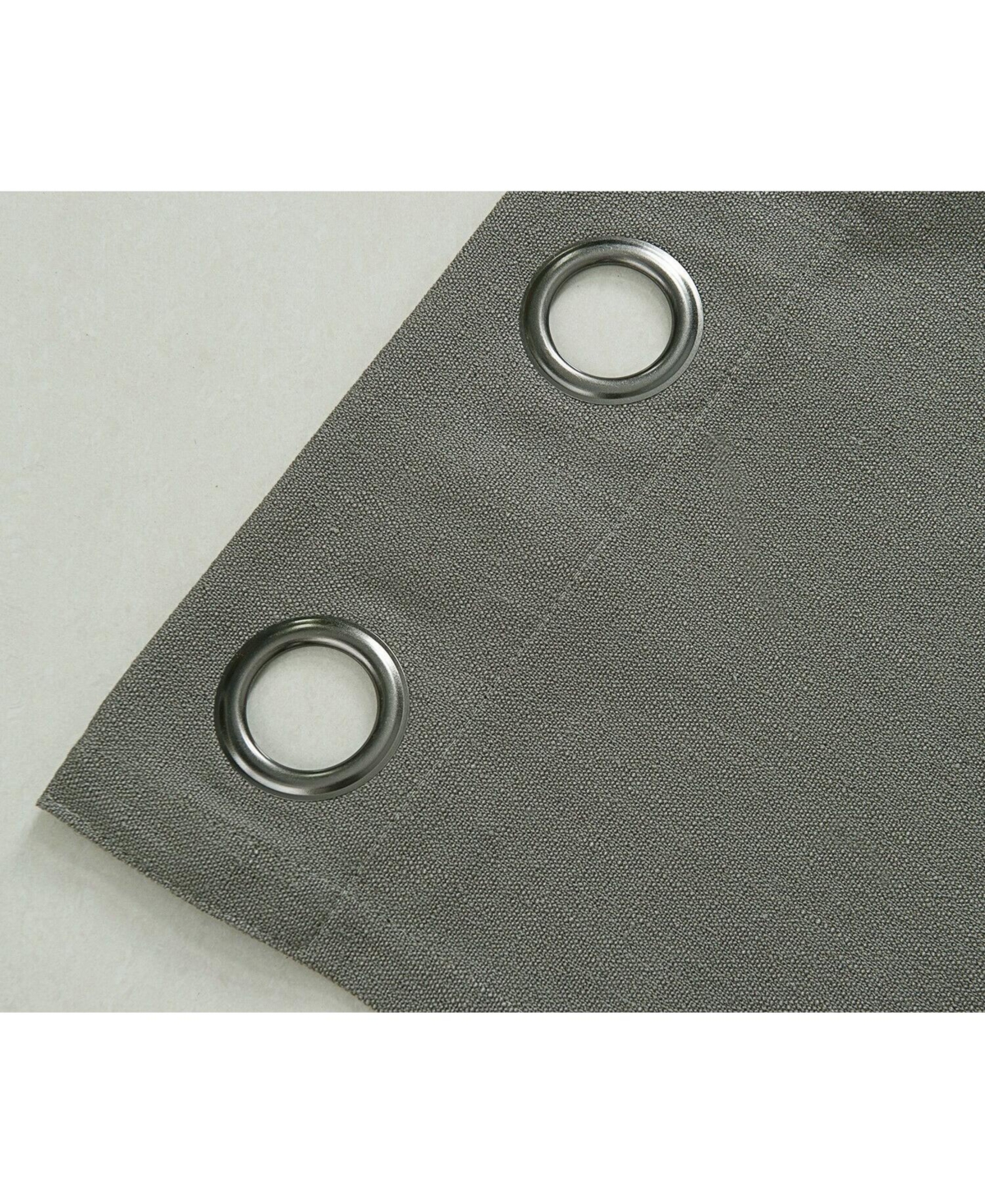 Kate Aurora Oversized Grommet Top Window Valances - Aqua