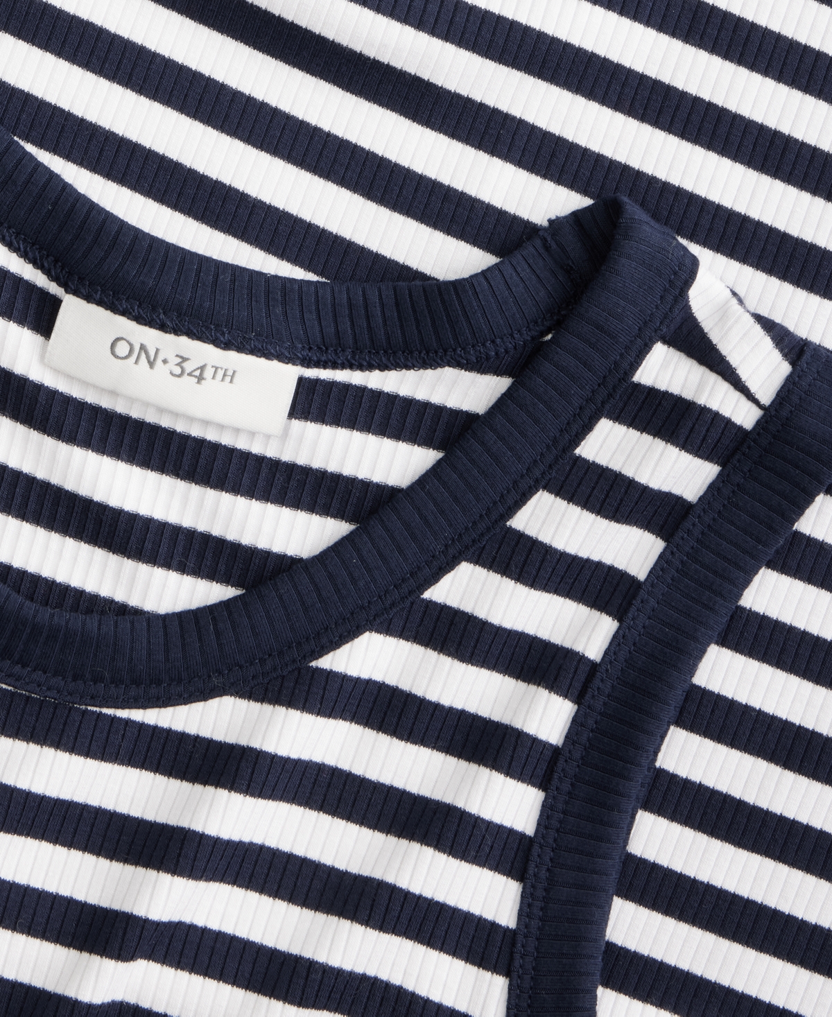 On 34th Women's Ribbed Knit Midi Dress, Exclusively at Macy's