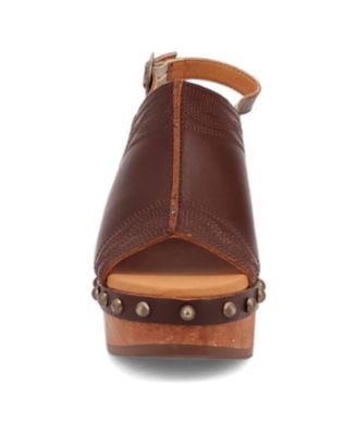 Women's Clover Wooden Sandal