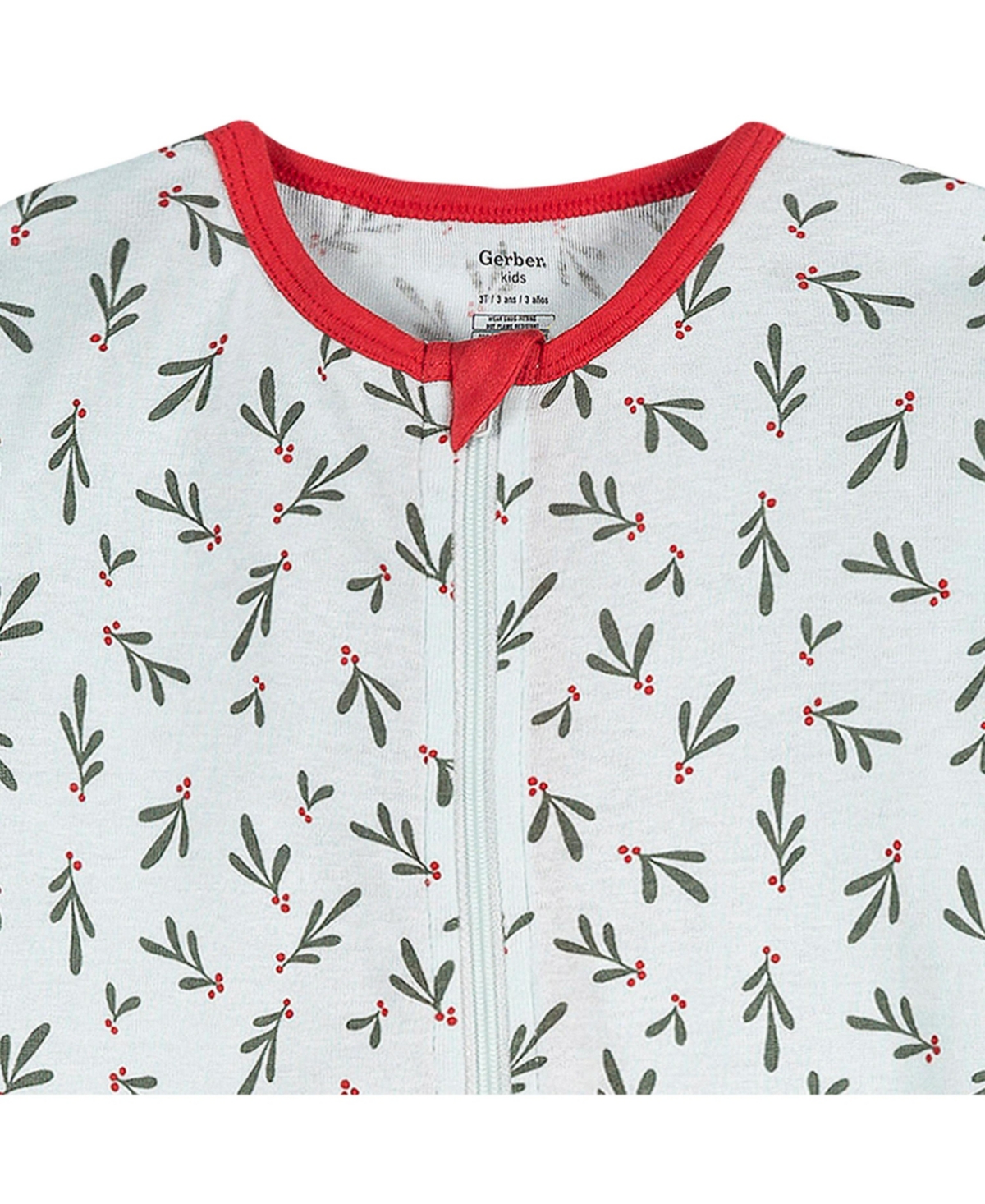 Gerber Toddler Girls 2-Pack Snug Fitting Footless Pajamas