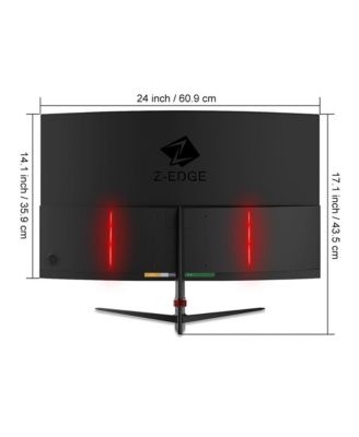 27 inch QHD 2K 2560 x 1440 165Hz 1ms Curved Gaming Monitor