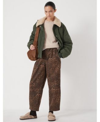 Women's Jack Barrel Leg Pull On Cotton Pants