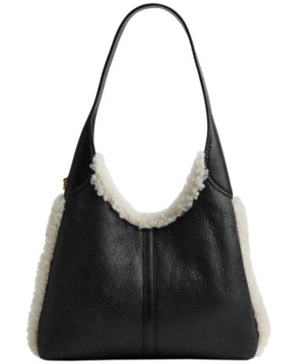 Brooklyn Medium Shearling Shoulder Bag 28