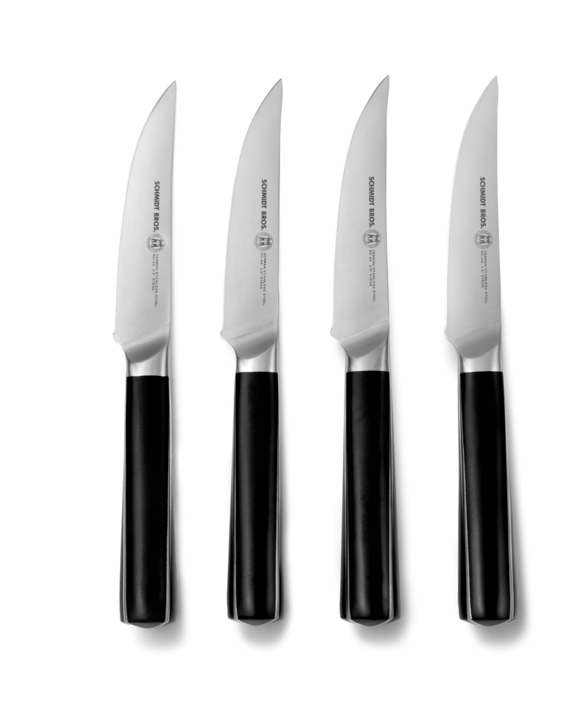 Schmidt Brothers Crosstown 4-pc. Steak Knife Set In Black