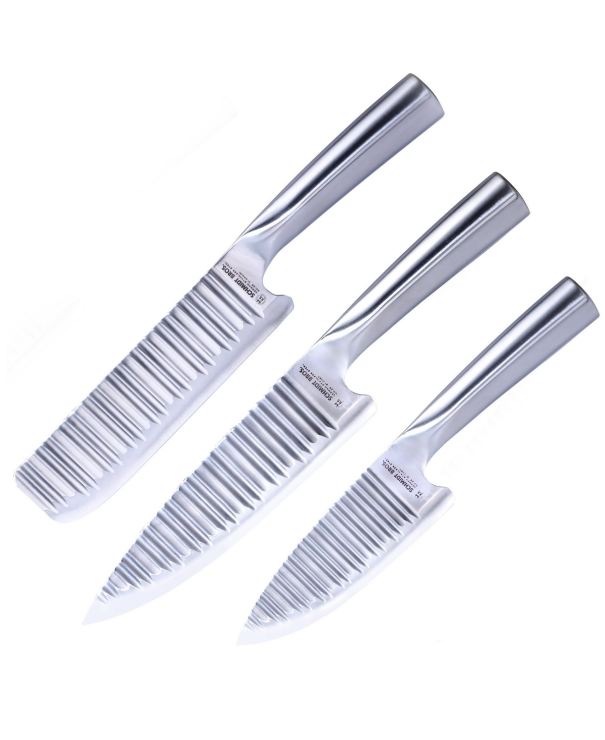 Schmidt Brothers Evolution 3-pc. Knife Set In Silver