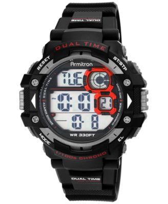 armitron el watch set time