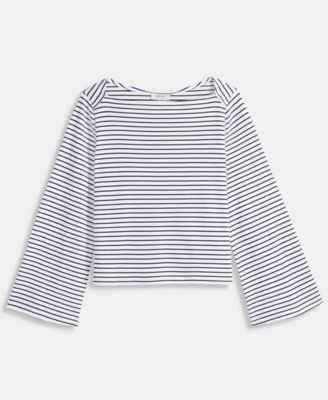 Women's Knit Long-Sleeve Boat-Neck Top, Macy's Exclusive