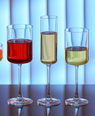 Tuscany Classics Straight Flutes, Set Of 6