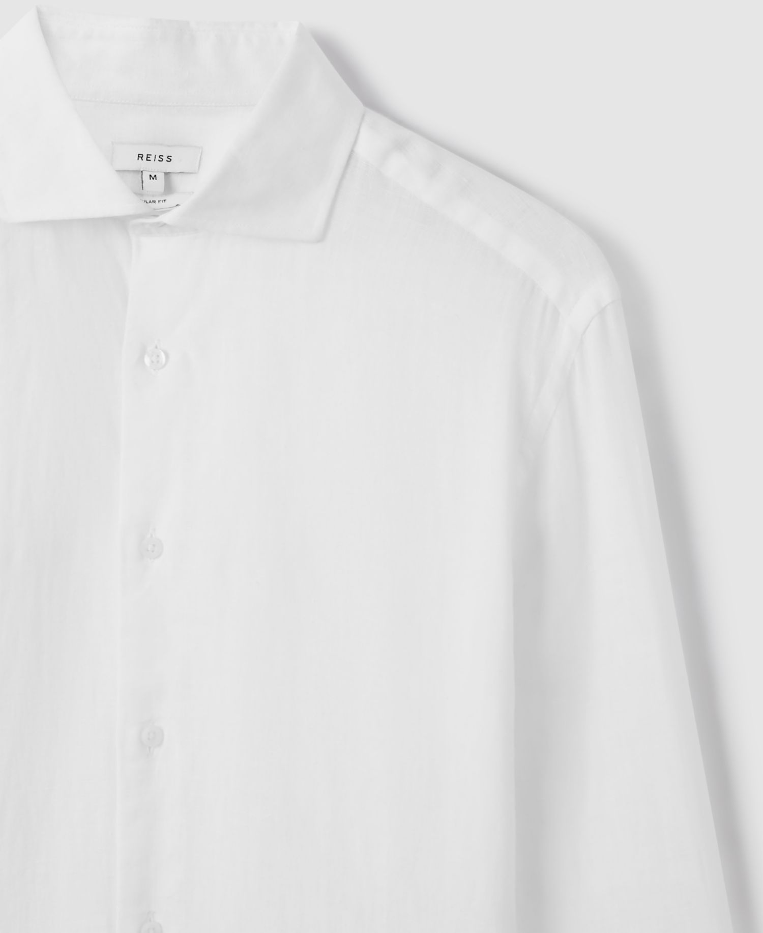 Men's Ruban Linen Button-Through Shirt