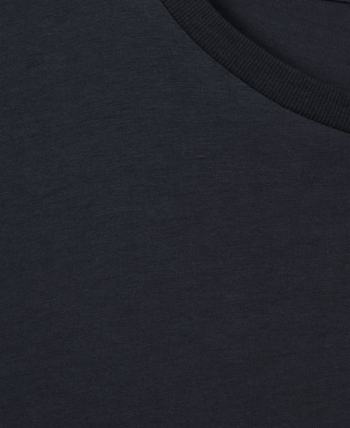 Мужская футболка REISS Bless Cotton-Blend Tailored-Fit, цвет: Синий — фото 4