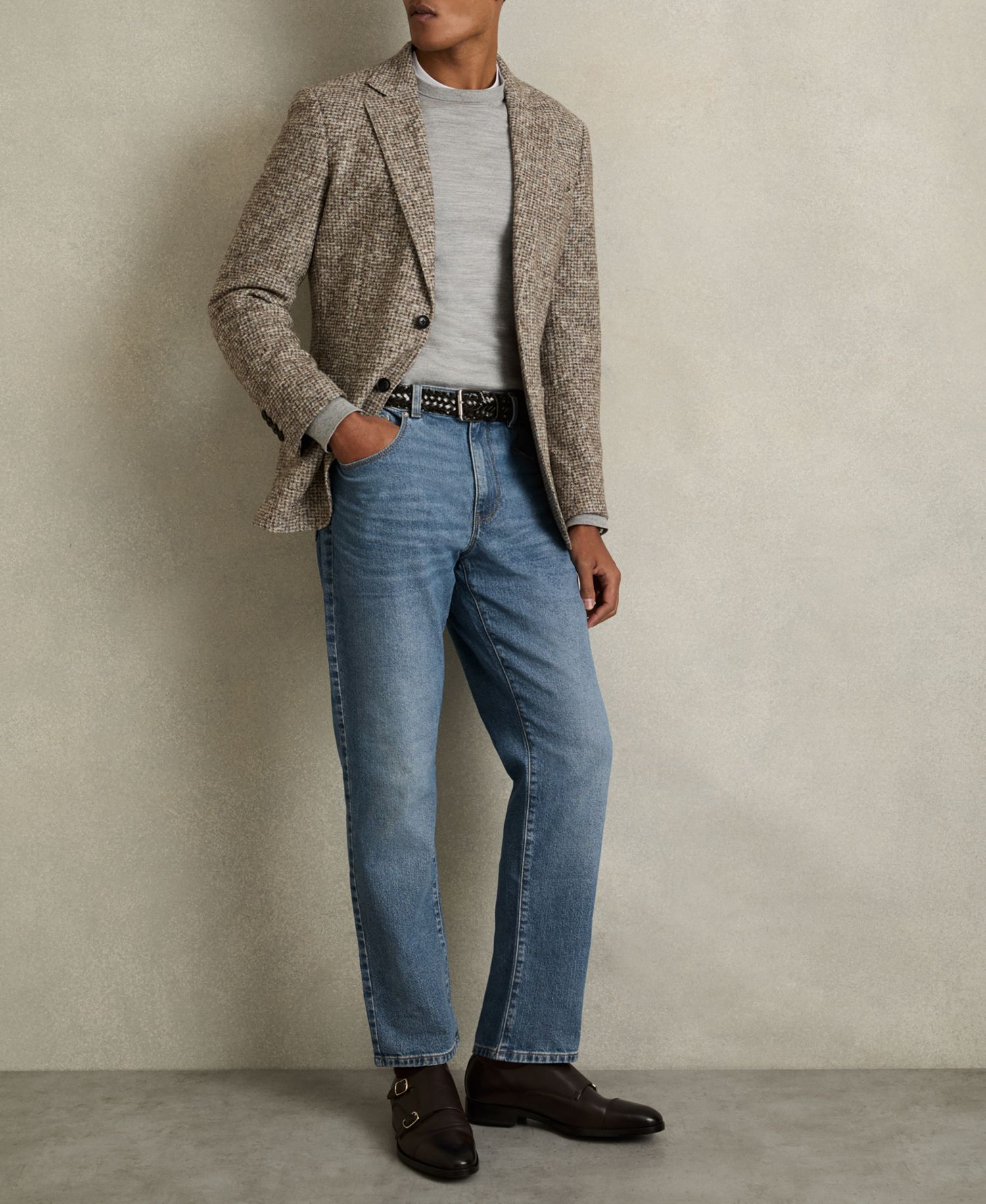 Men's Bishopsgate Straight-Leg Jeans
