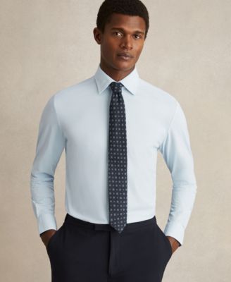 Men's Long-Sleeve Travel Dress Shirt