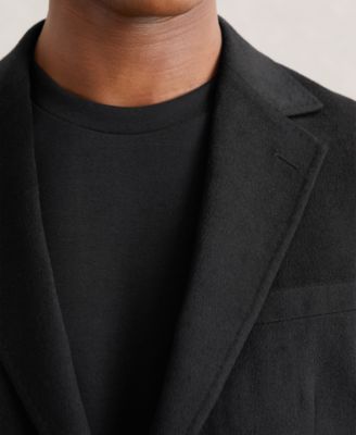 Men's Single-Breasted with Gilet Insert Tailored-Fit Blazer