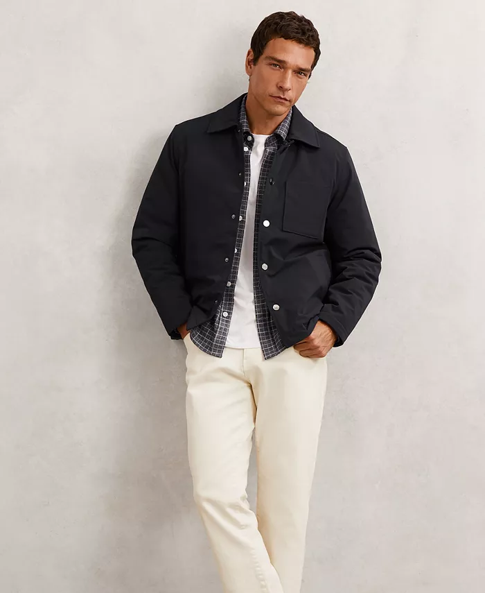 Men's Parker Lightly-Padded Patch-Pocket Jacket - thumbnail 10
