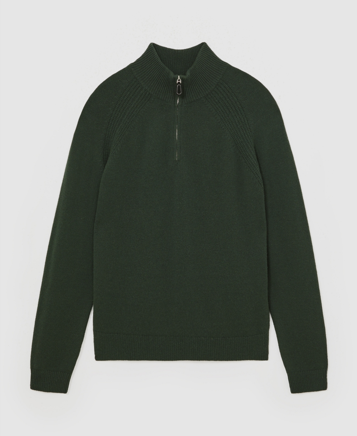Reiss Men's Wool-Cashmere Half-Zip Sweater