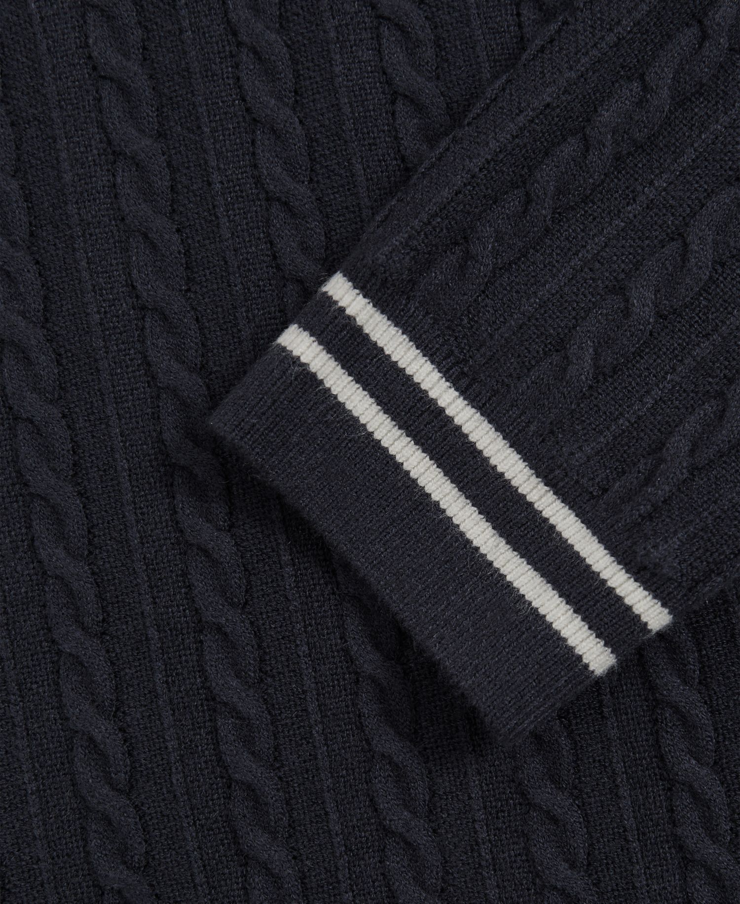 Men's Luca Regular Fit Cable-Knit Wool-Blend Sweater