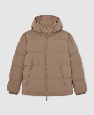 Men's Quilted Zip-Through Puffer Jacket