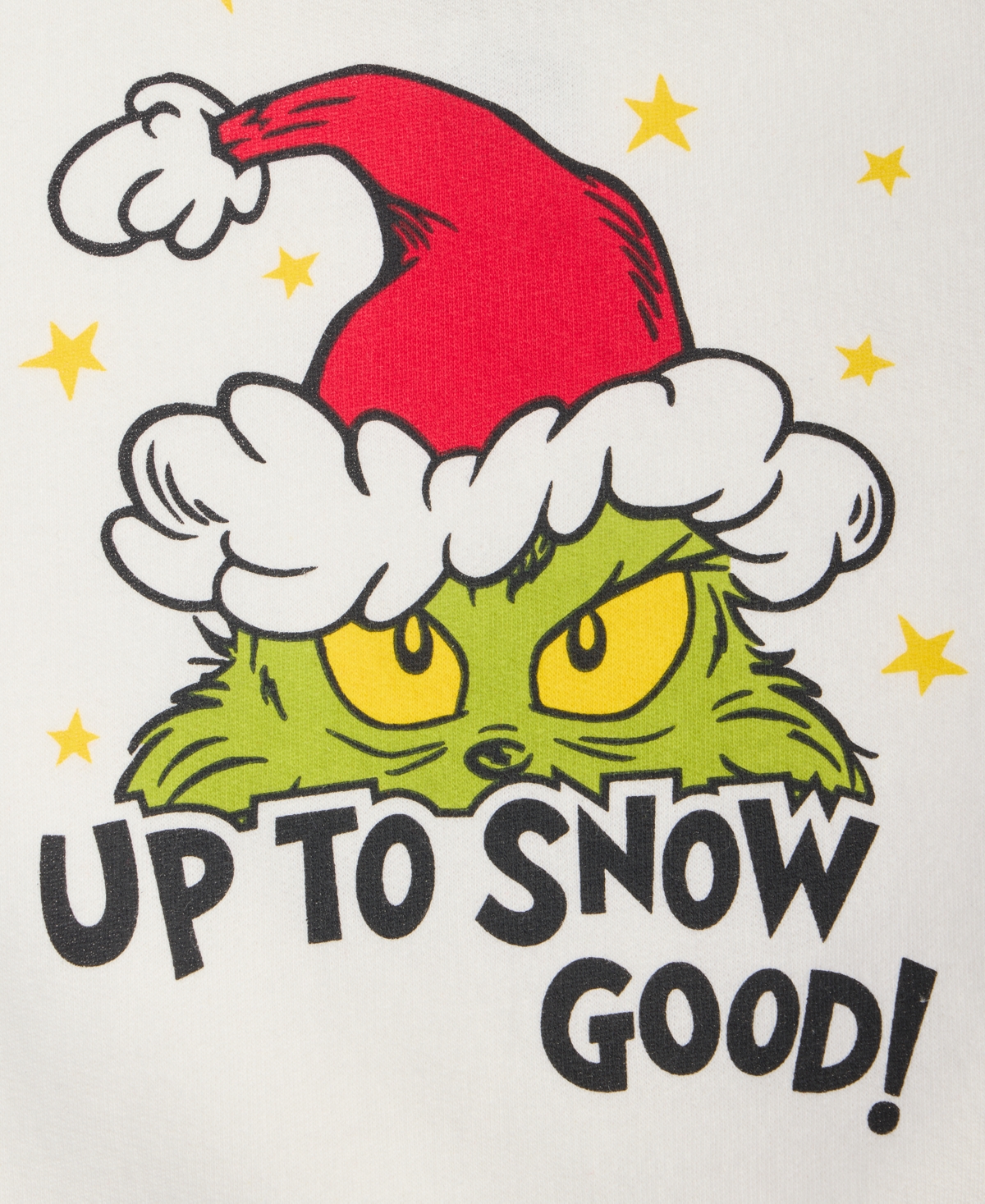 Epic Threads Boys 2T-4T Grinch Up To Snow Good Sweatshirt, Macy's Exclusive