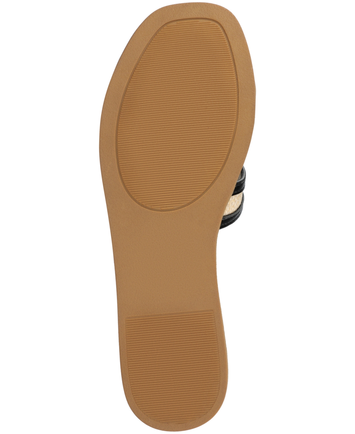 Journee Collection Womens Primah "H" Band Medium and Wide Width Slip On Flat Sandals