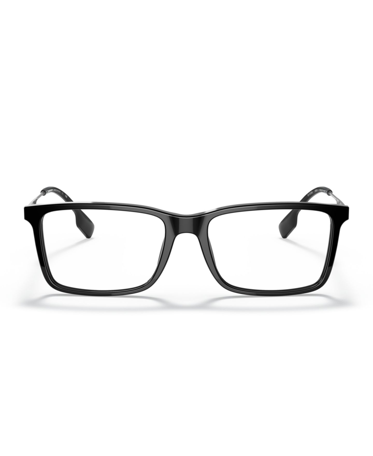 Мужские очки Burberry Man Rectangle Plastic BE2339 Harrington Eyeglasses, цвет: Серый — фото 6